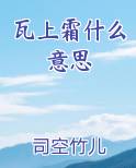 瓦上霜什么意思在线阅读无弹窗